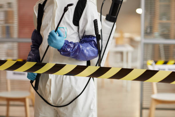 Professional Blood Cleanup technician working in Buxton, ME